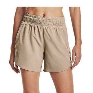 Under Armour Women's Athletic Shorts - Tan